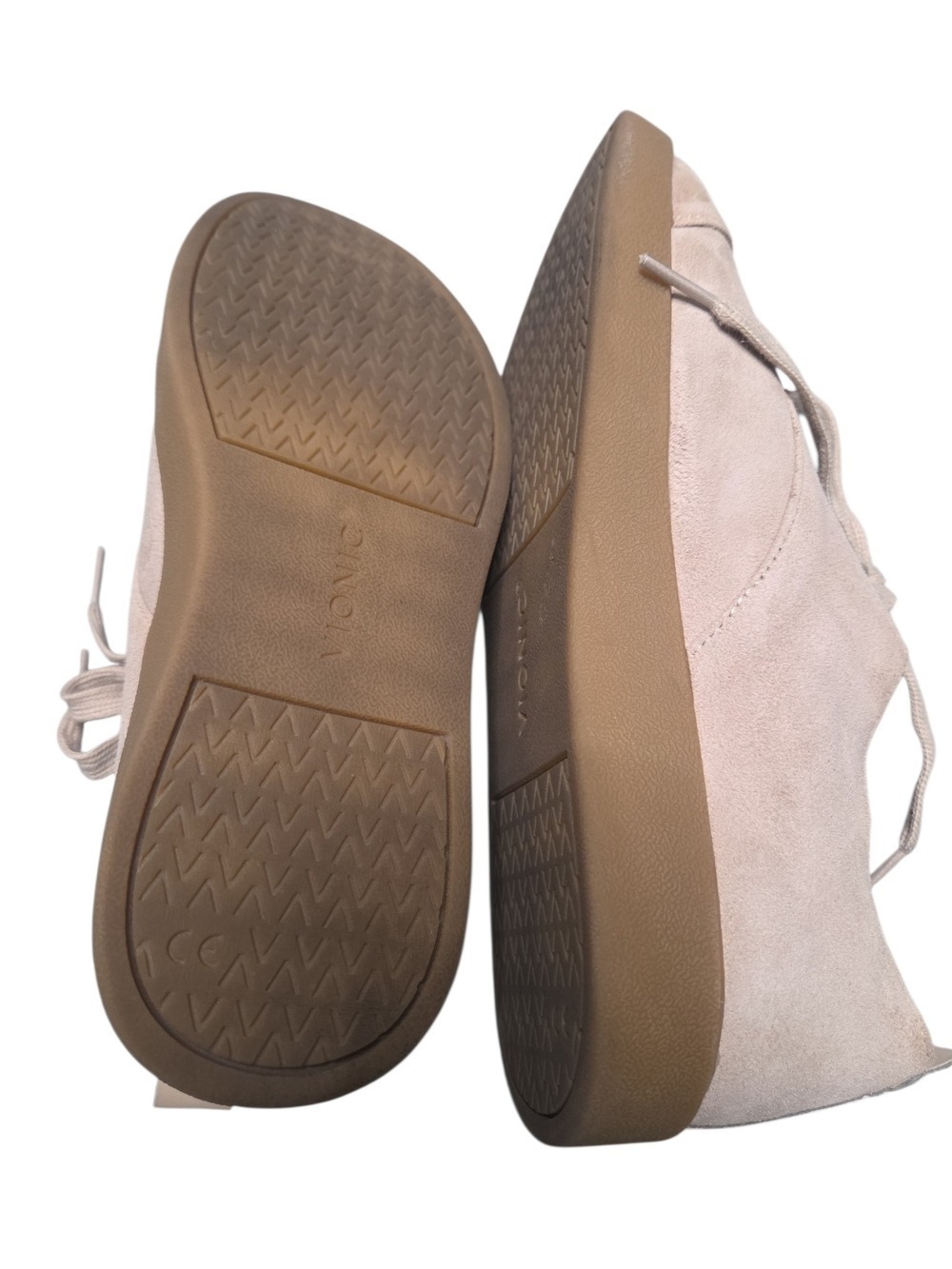 Vionic Women's Suede Lace-Up Loafer Light Taupe - Picture 8 of 9